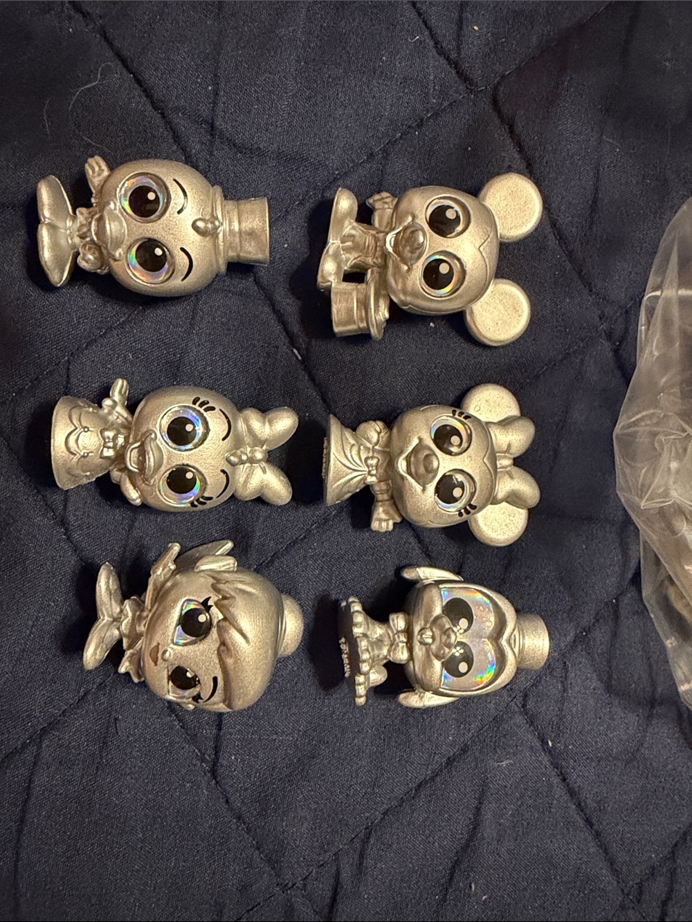 Disney Doorables silver characters set of 21